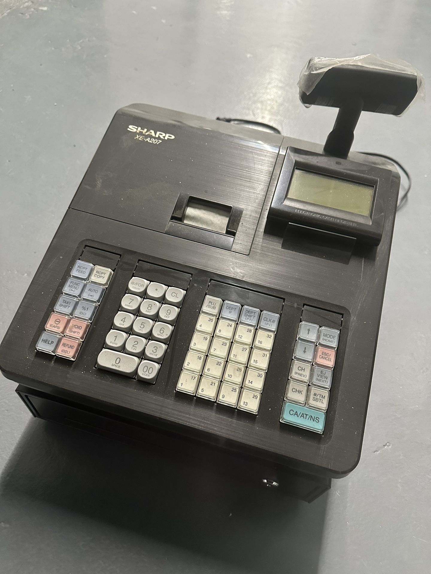 Sharp XE-A207 Cash Register