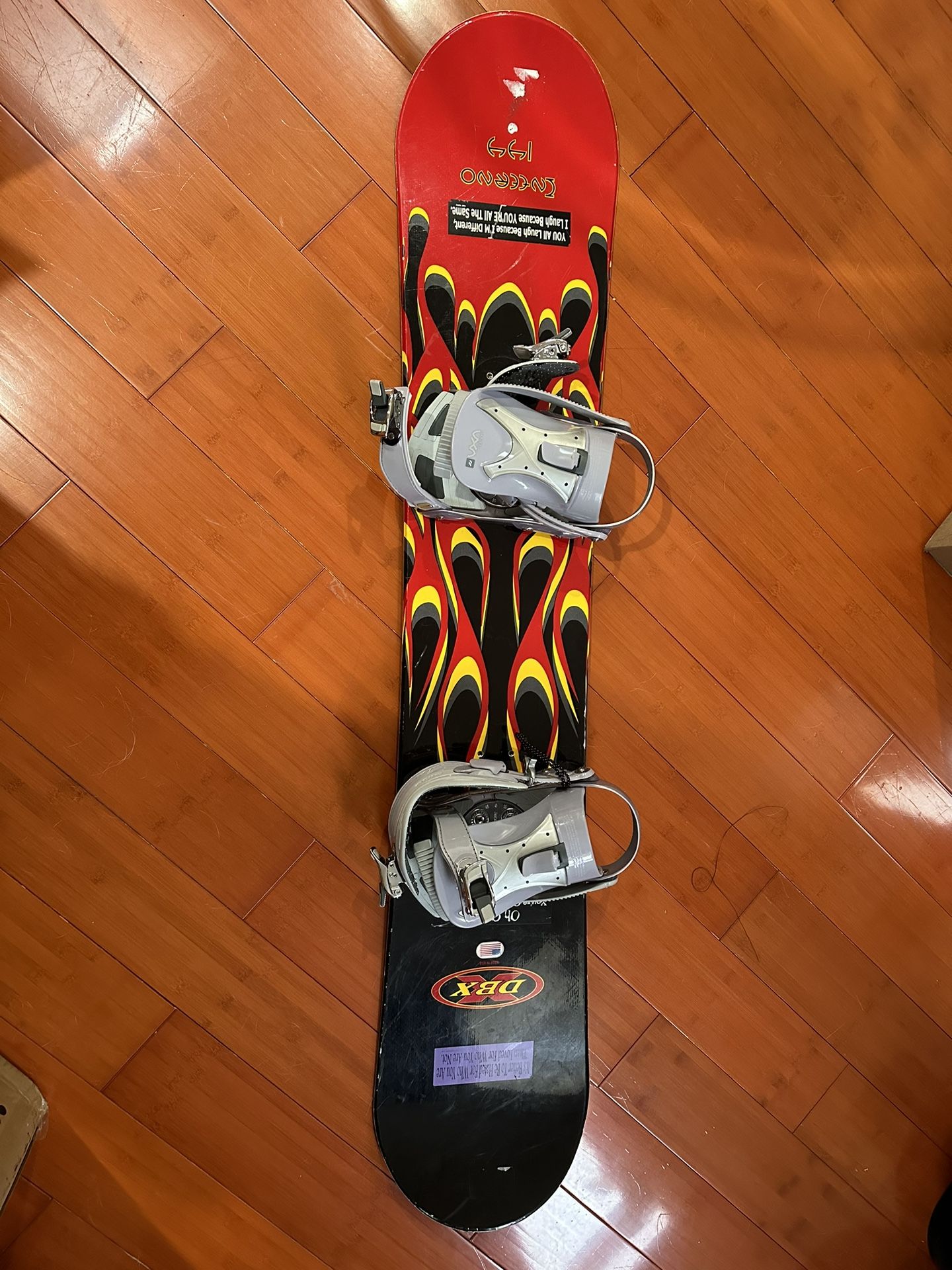 Burton Snowboard 145cm Binding Size M
