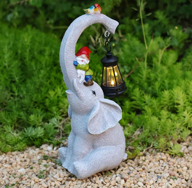 Elephant Garden Statue