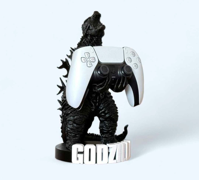 GODZILLA CONTROLLER STAND, GAMING ROOM DECOR - photo 3
