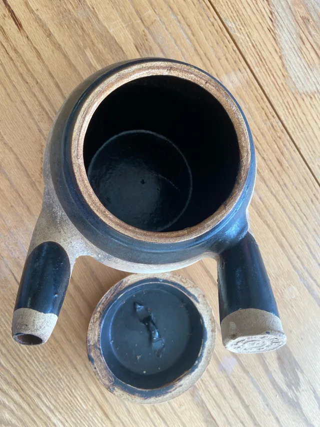 Asian Clay Cooking Pot 8x8 inches image indicator(3)