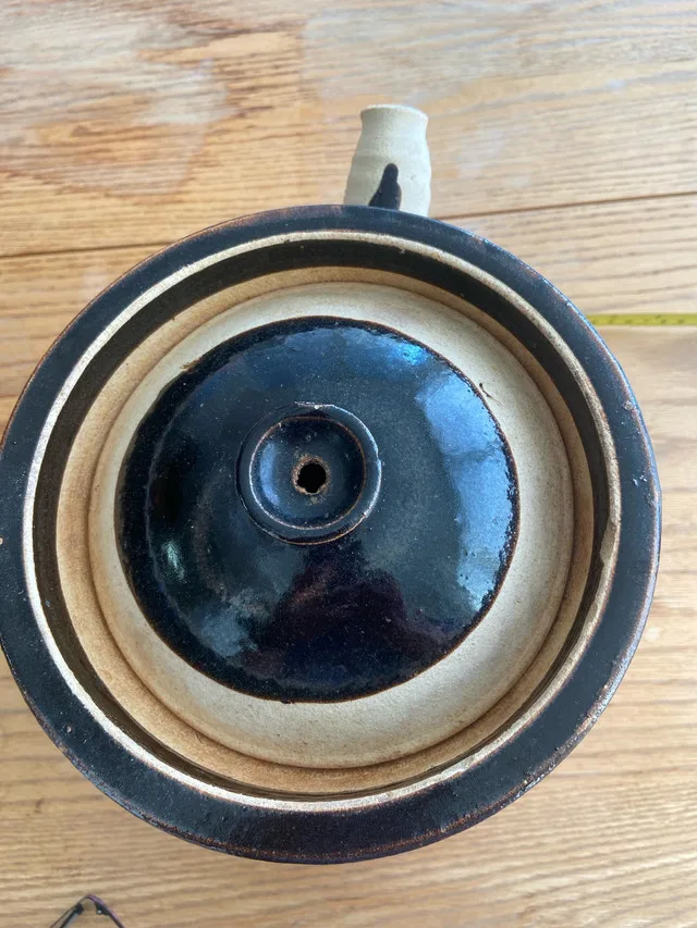 Asian Clay Cooking pot 9 x 8 inches image indicator(4)