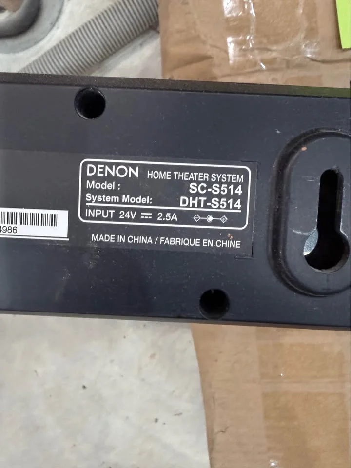 Denon SC-S514 Soundbar Only | HDMI ARC & Bluetooth Speaker image indicator(8)