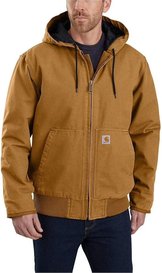 Carhartt Men's Loose Fit Washed Duck Insulated Active Jacket thumbnail