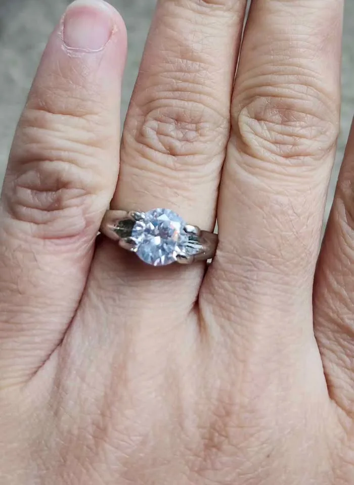 Beautiful size 6 rings, for engagement, gift,parties,office image indicator(3)