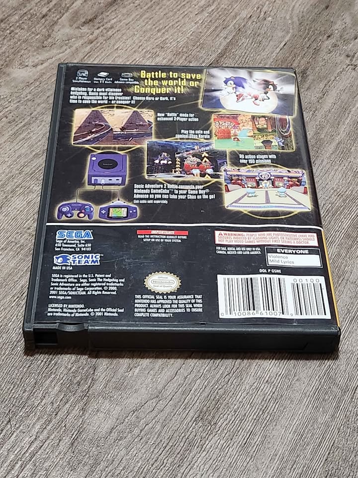 Sonic Adventure 2 & Mario Kart Double Dash (CIB) - photo 5