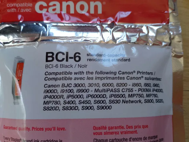 Canon 6 printer ink cartridges for sale! image indicator(2)