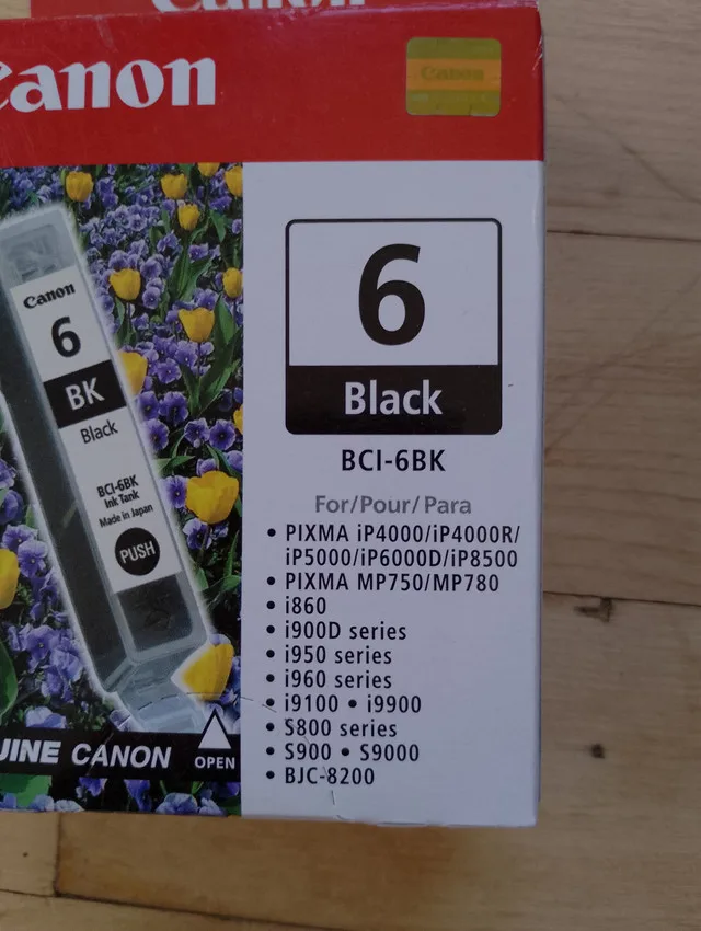 Canon 6 printer ink cartridges for sale! image indicator(3)