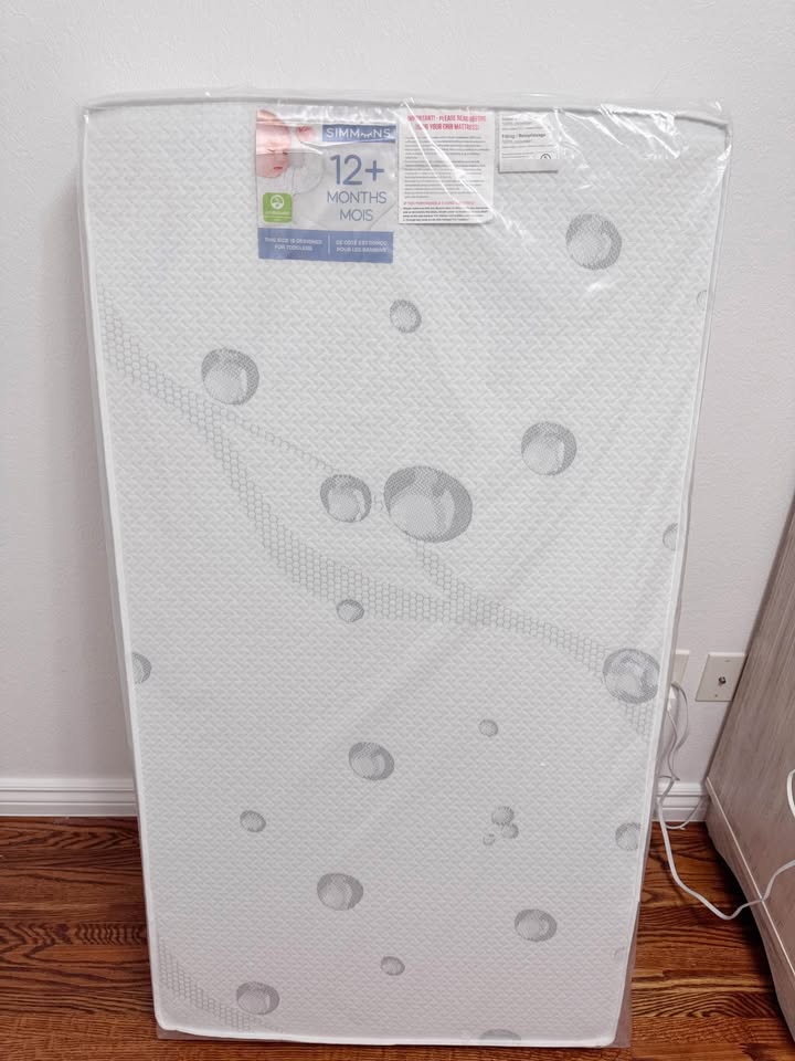 *NEW* Simmons Slumberland Crib Mattress 2 Sided - photo 2