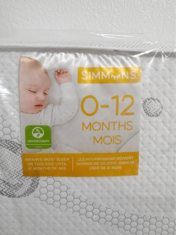 *NEW* Simmons Slumberland Crib Mattress 2 Sided - photo 4