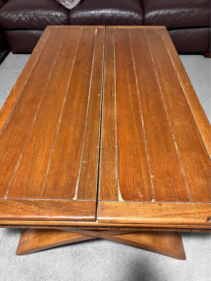 Magnussen Home Bali Rectangular Cocktail  Expandable Flip-Top - photo 2
