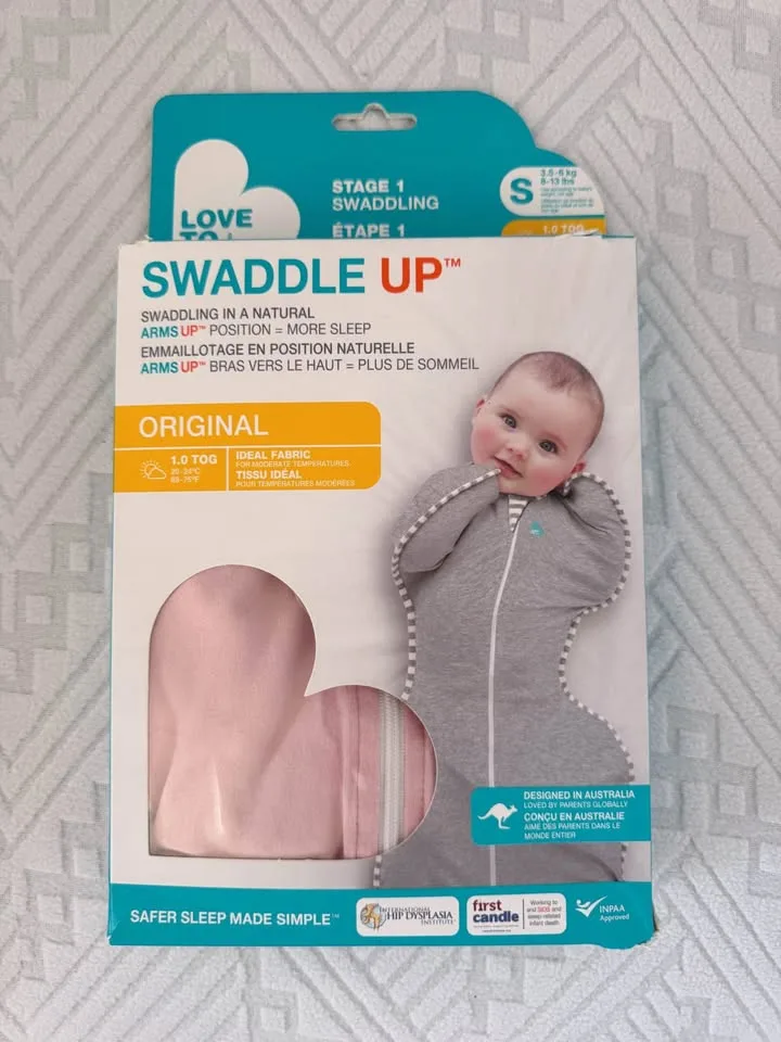 Baby Swaddle Love To Dream - Original – 1.0 TOG Pink Small image indicator(4)