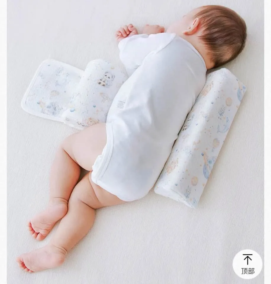 Baby Side Sleeper Pillow – Helps Prevent Flat Head image indicator(2)