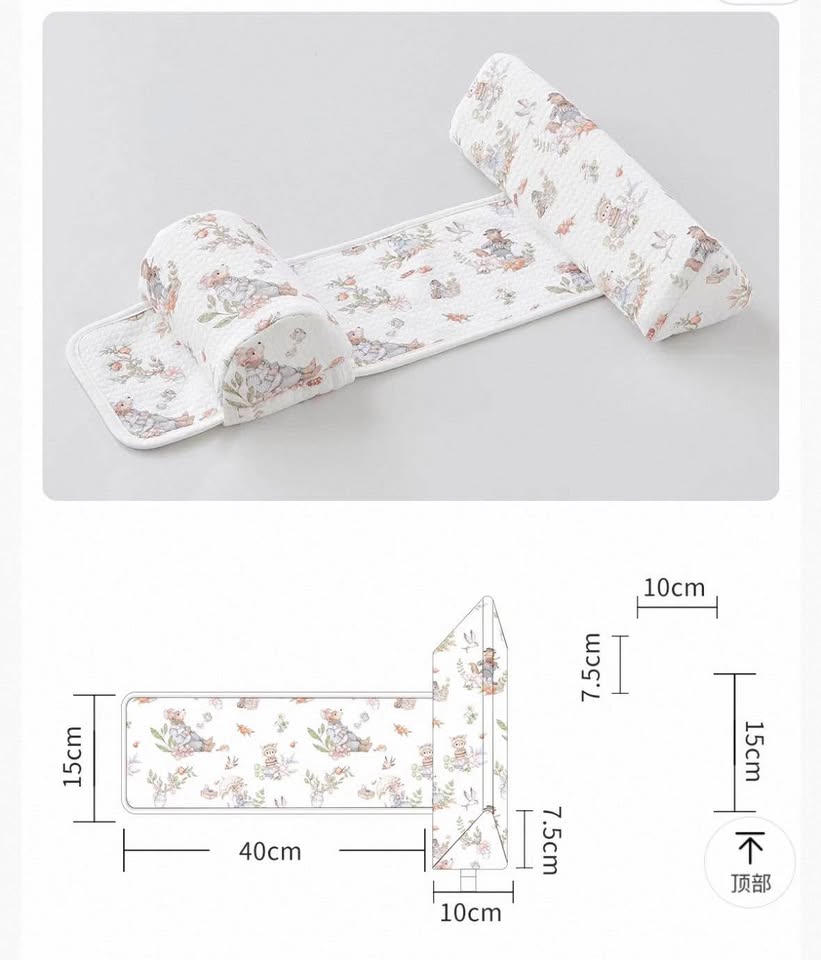 Baby Side Sleeper Pillow – Helps Prevent Flat Head - photo 3
