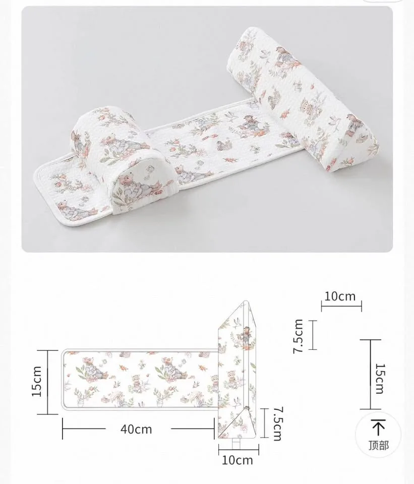 Baby Side Sleeper Pillow – Helps Prevent Flat Head image indicator(3)