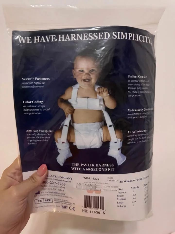 Wheaton Pavlik Harness image indicator(2)