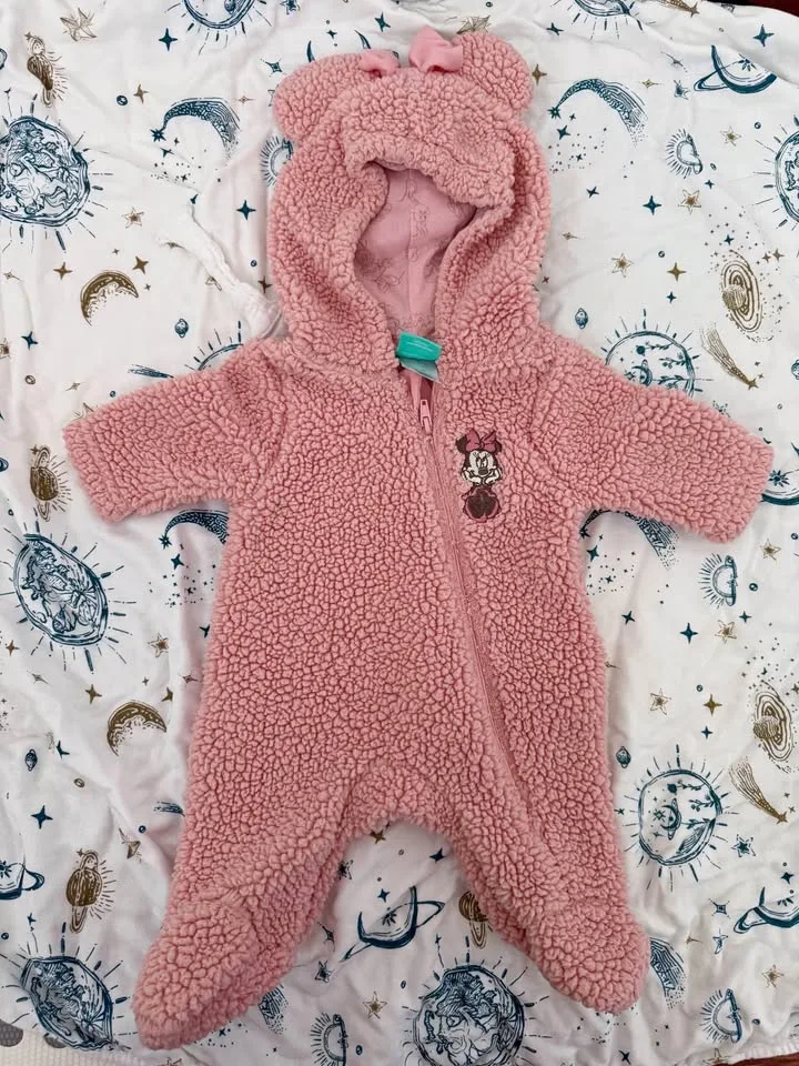 Disney Newborn Winter Snowsuit Minnie Mouse thumbnail