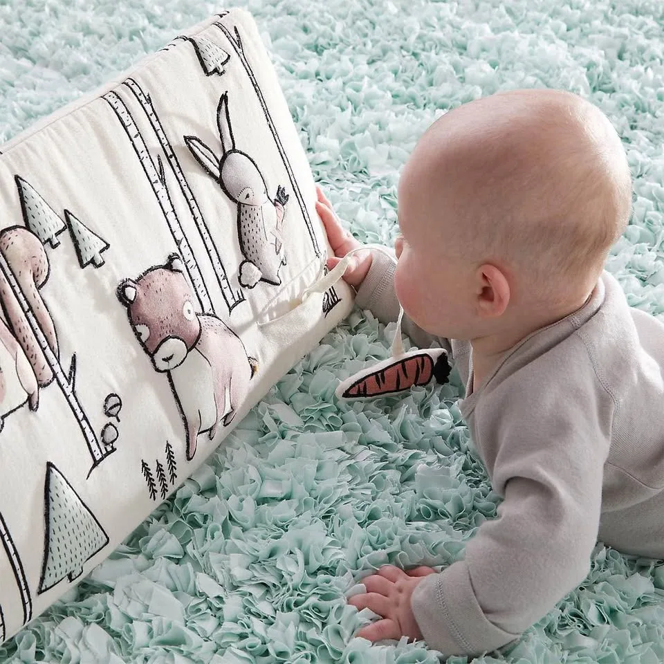 Crate & Kids Tummy Time Pillow with Mirror image indicator(2)
