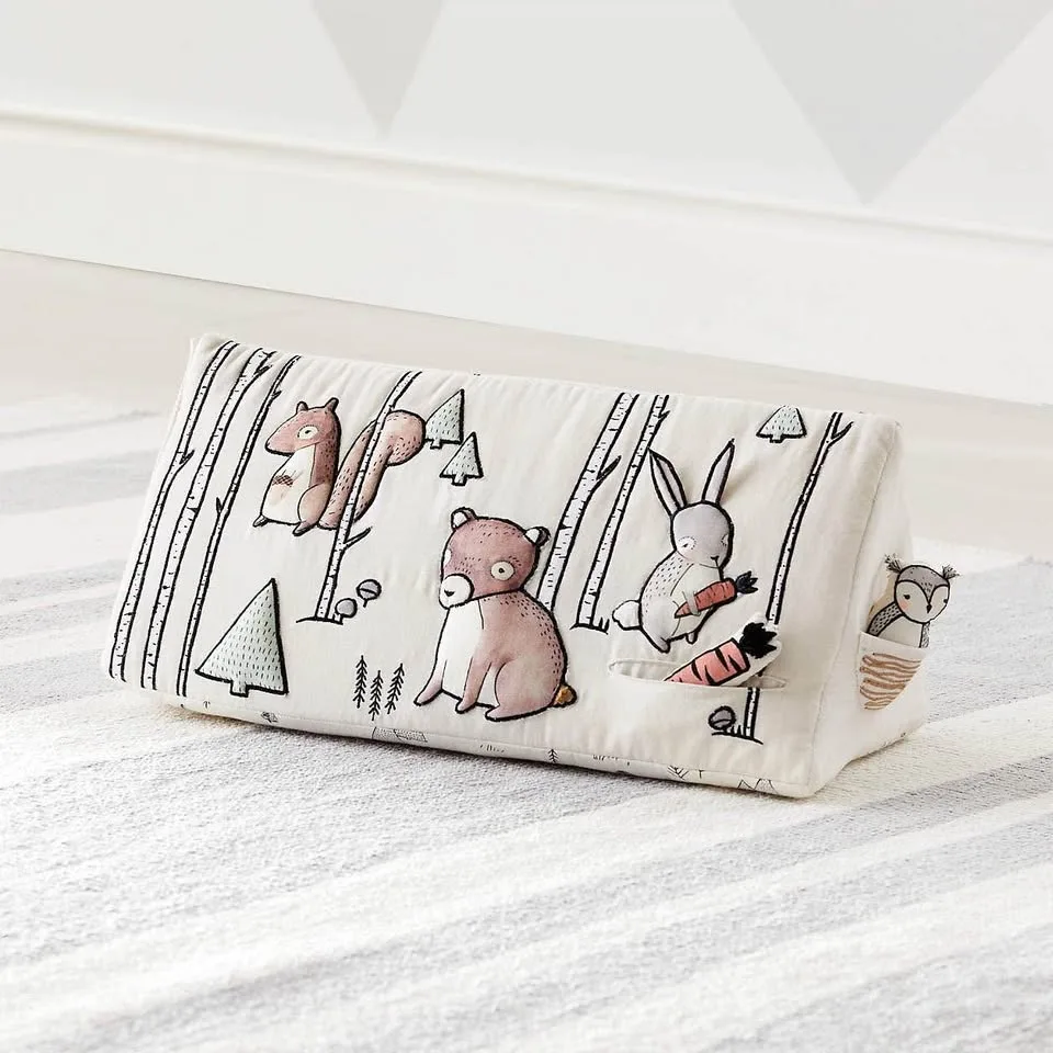 Crate & Kids Tummy Time Pillow with Mirror image indicator(4)