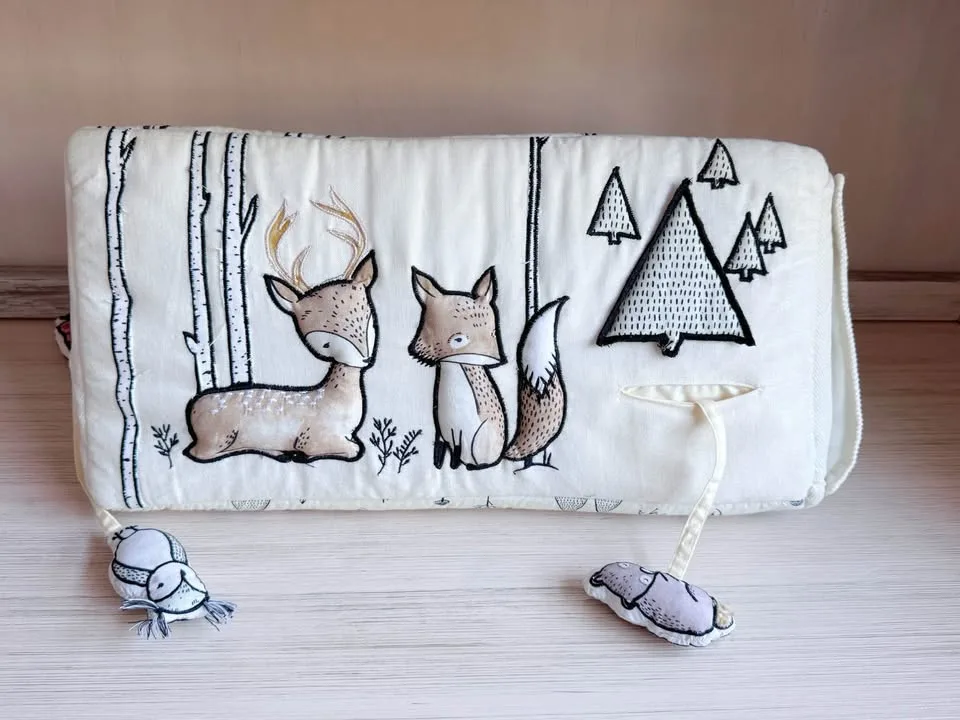 Crate & Kids Tummy Time Pillow with Mirror image indicator(8)