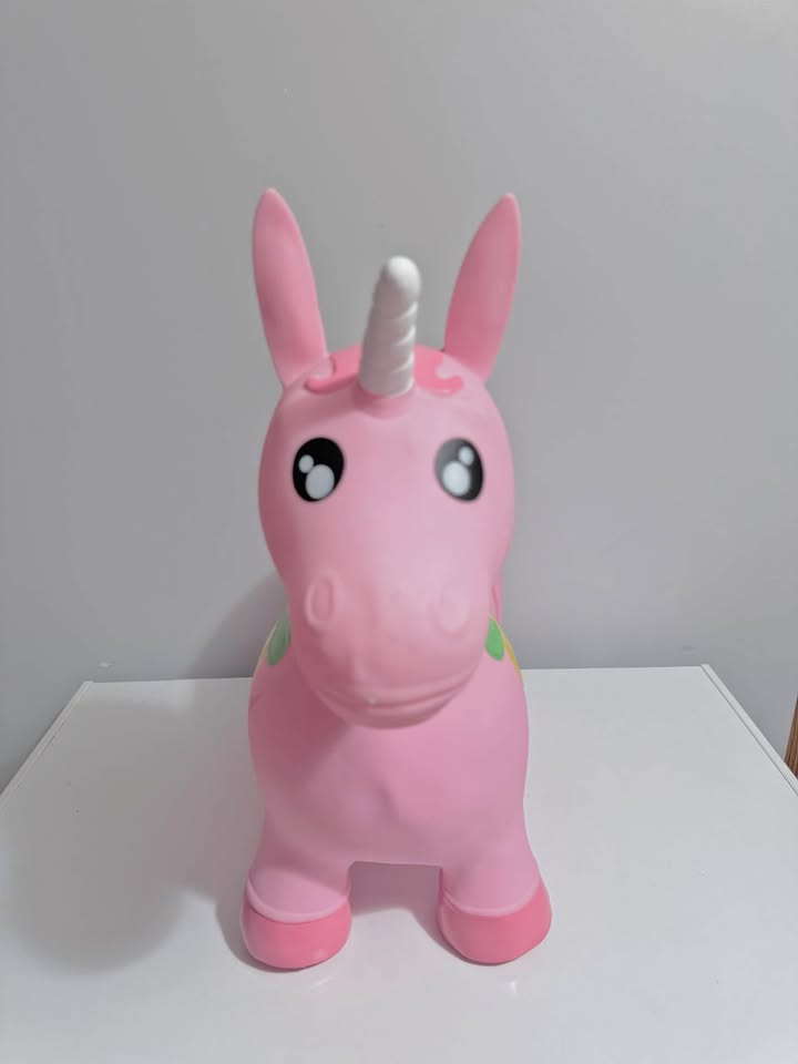 Baby Ride-On Bouncing Unicorn – Nursery Toys Rocking Play - photo 3