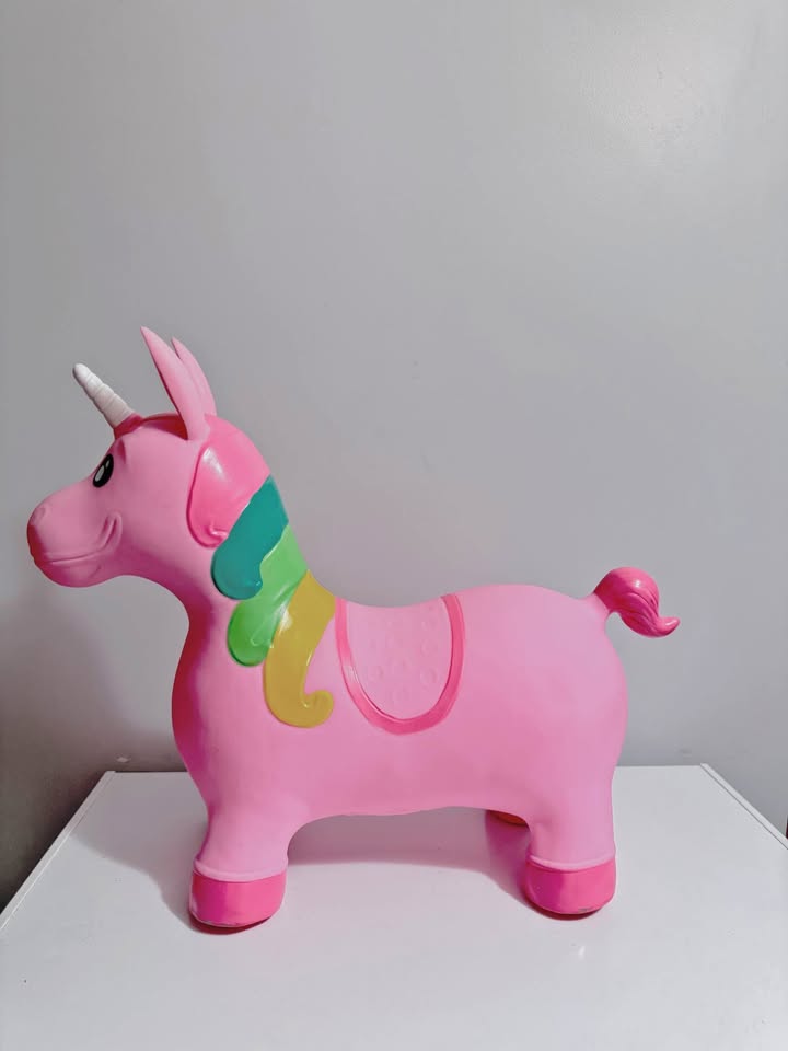 Baby Ride-On Bouncing Unicorn – Nursery Toys Rocking Play - photo 4
