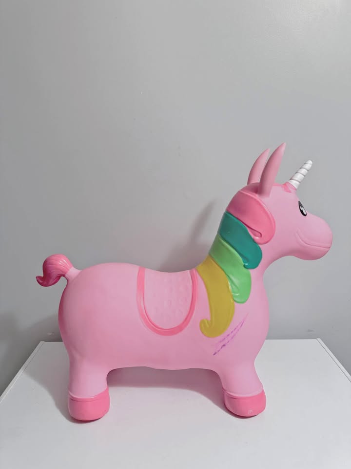Baby Ride-On Bouncing Unicorn – Nursery Toys Rocking Play - photo 5