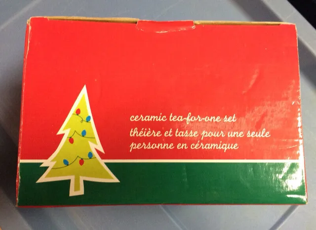 New Snowflake Tea For One Teapot Christmas Gift Set image indicator(2)