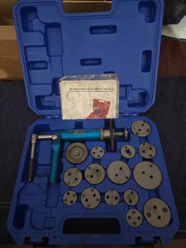 Air powered brake caliper wind back tool set image indicator(2)