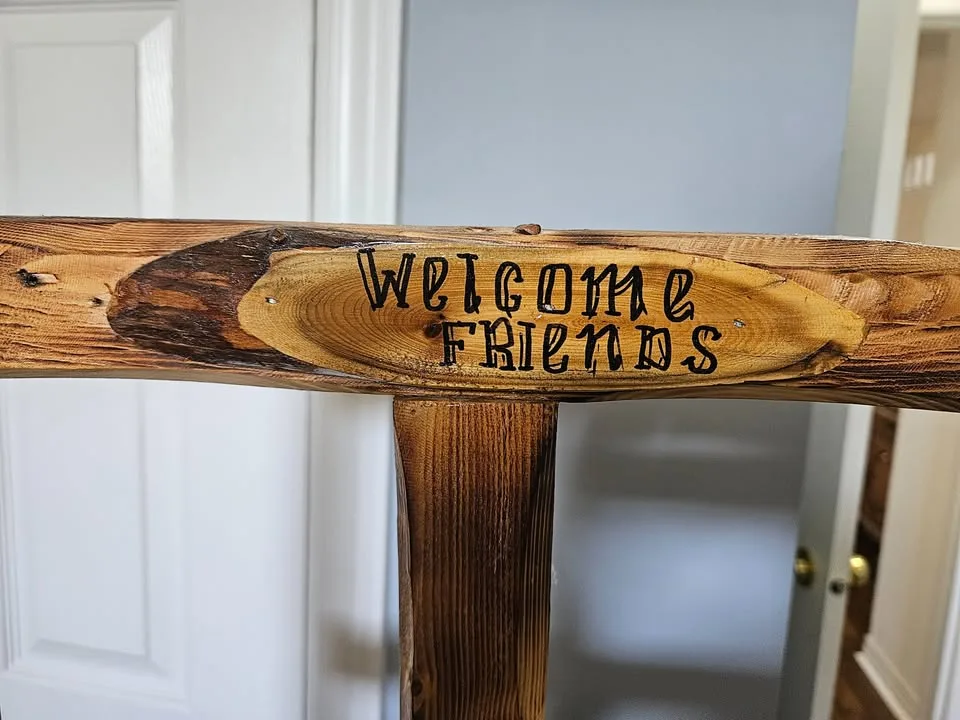 Wooden Holder with Shelf cubby image indicator(2)