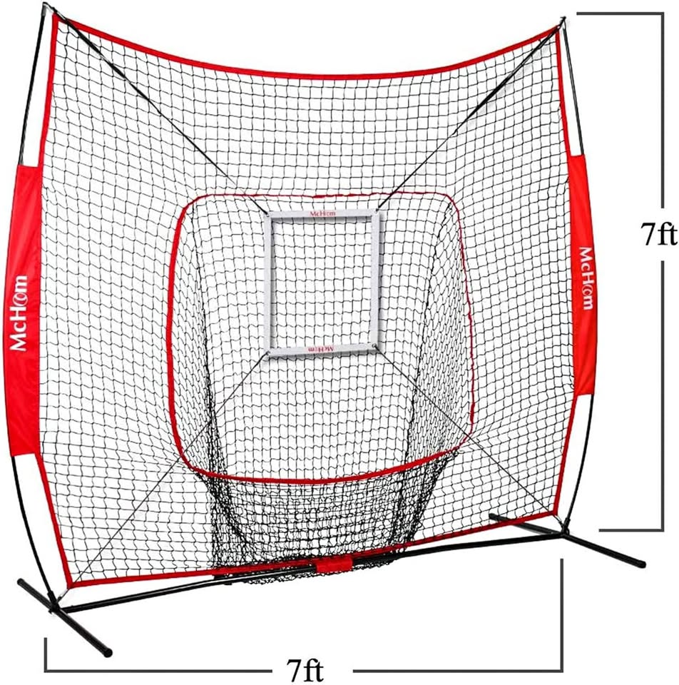 McHom Baseball & Softball Practice Net Set