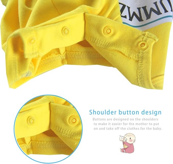 YSCULBUTOL Twins Bodysuit Ketchup Mustard 7-9 months - photo 2