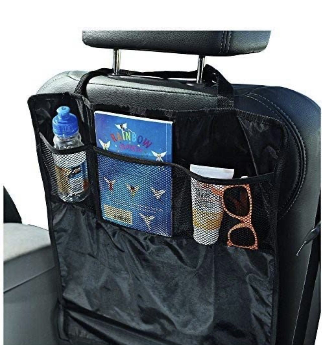 Kick Mats Car Seat Protectors with Pocket Organizers - Set of 2