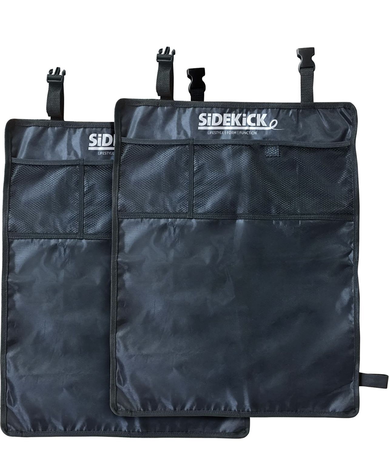 Kick Mats Car Seat Protectors with Pocket Organizers - Set of 2 - photo 2