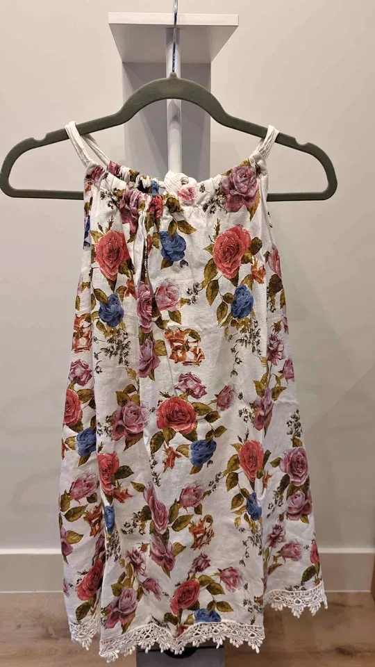Floral High Neck Top thumbnail