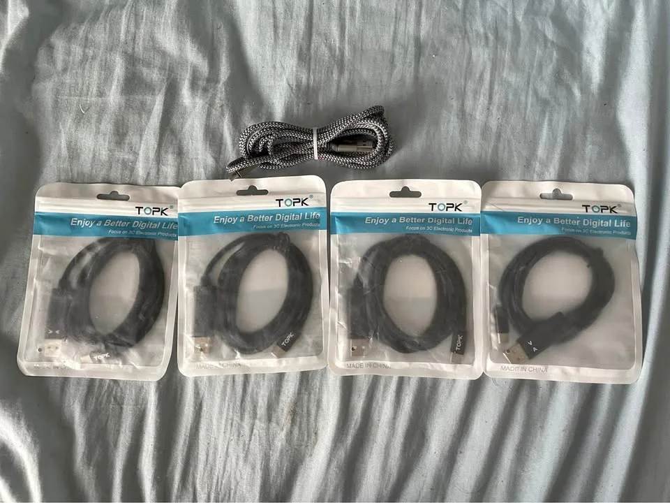 ($5 EACH) USB-C to USB Cables thumbnail