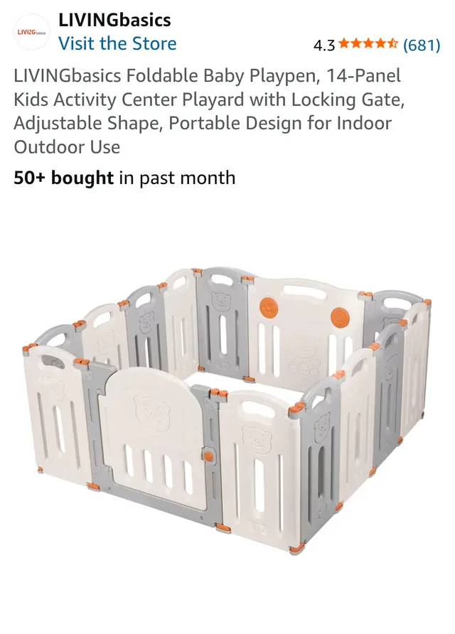 LIVINGbasics Playpen thumbnail