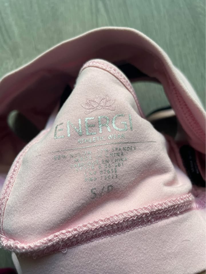 NWOT Pink Sports Bra Size Small - photo 3