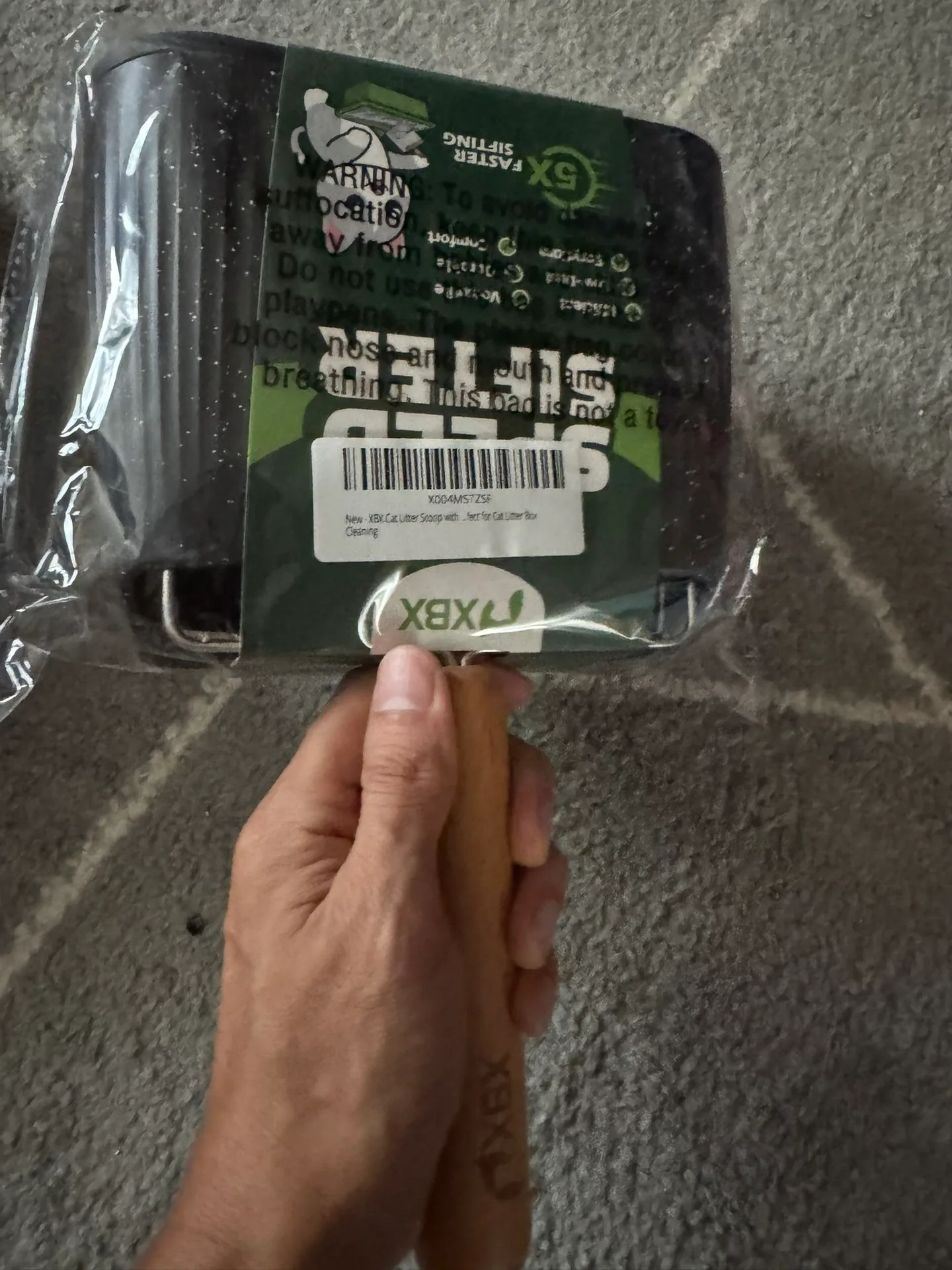 Cat Litter Scoop with Holder image indicator(6)