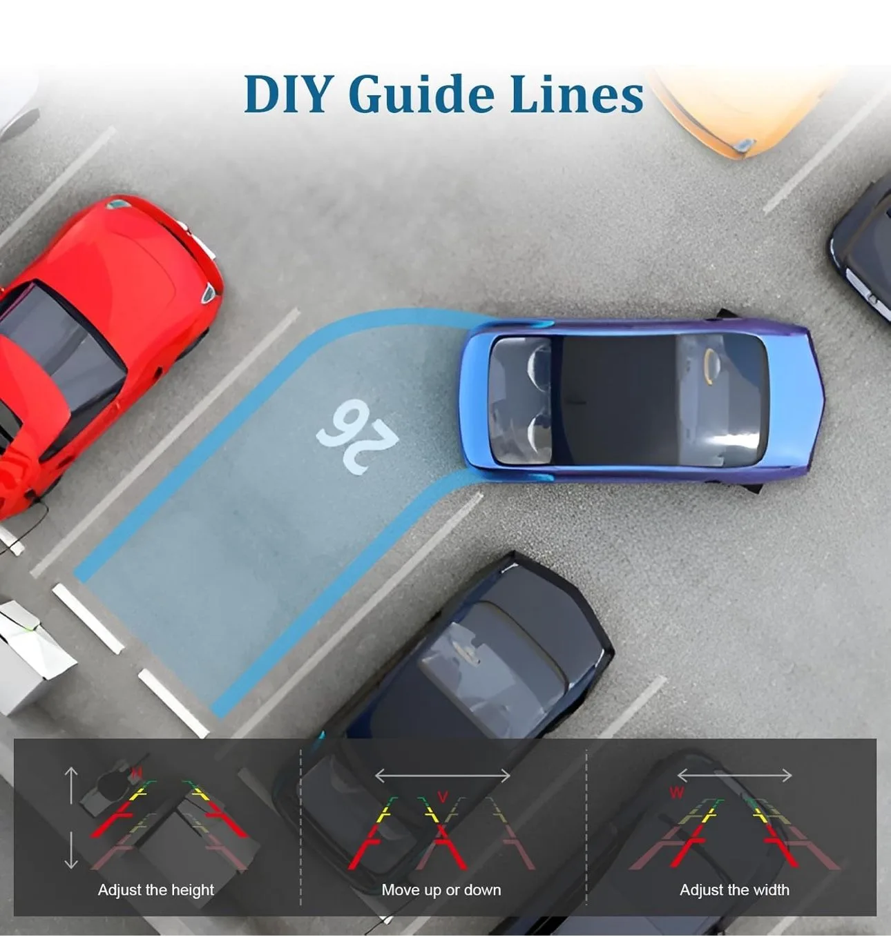 Backup Camera for Car image indicator(3)