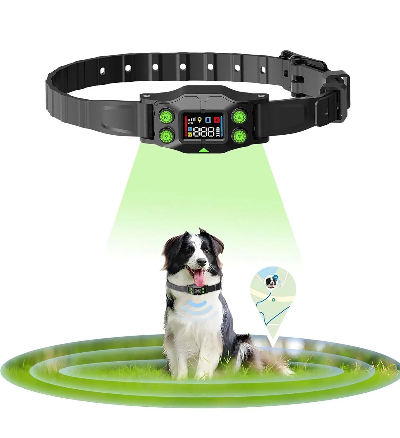 Wireless Dog Fence, GPS Dog Collar Fence System thumbnail