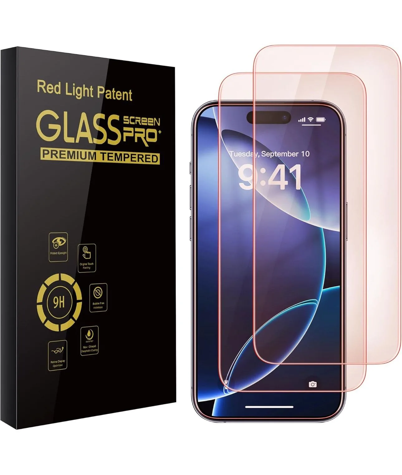 2 Pack Screen Protector for iPhone 16 Plus 6.7 inch thumbnail
