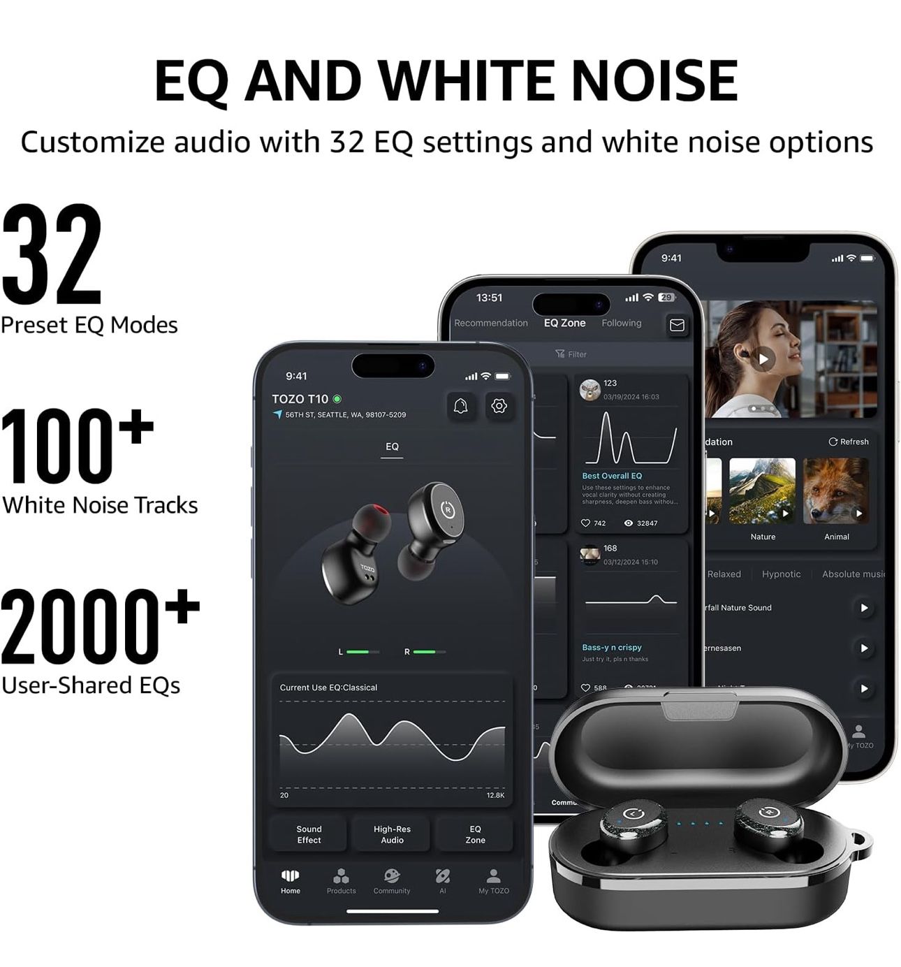 T10 True Wireless Bluetooth 5.3 Earbuds - photo 4