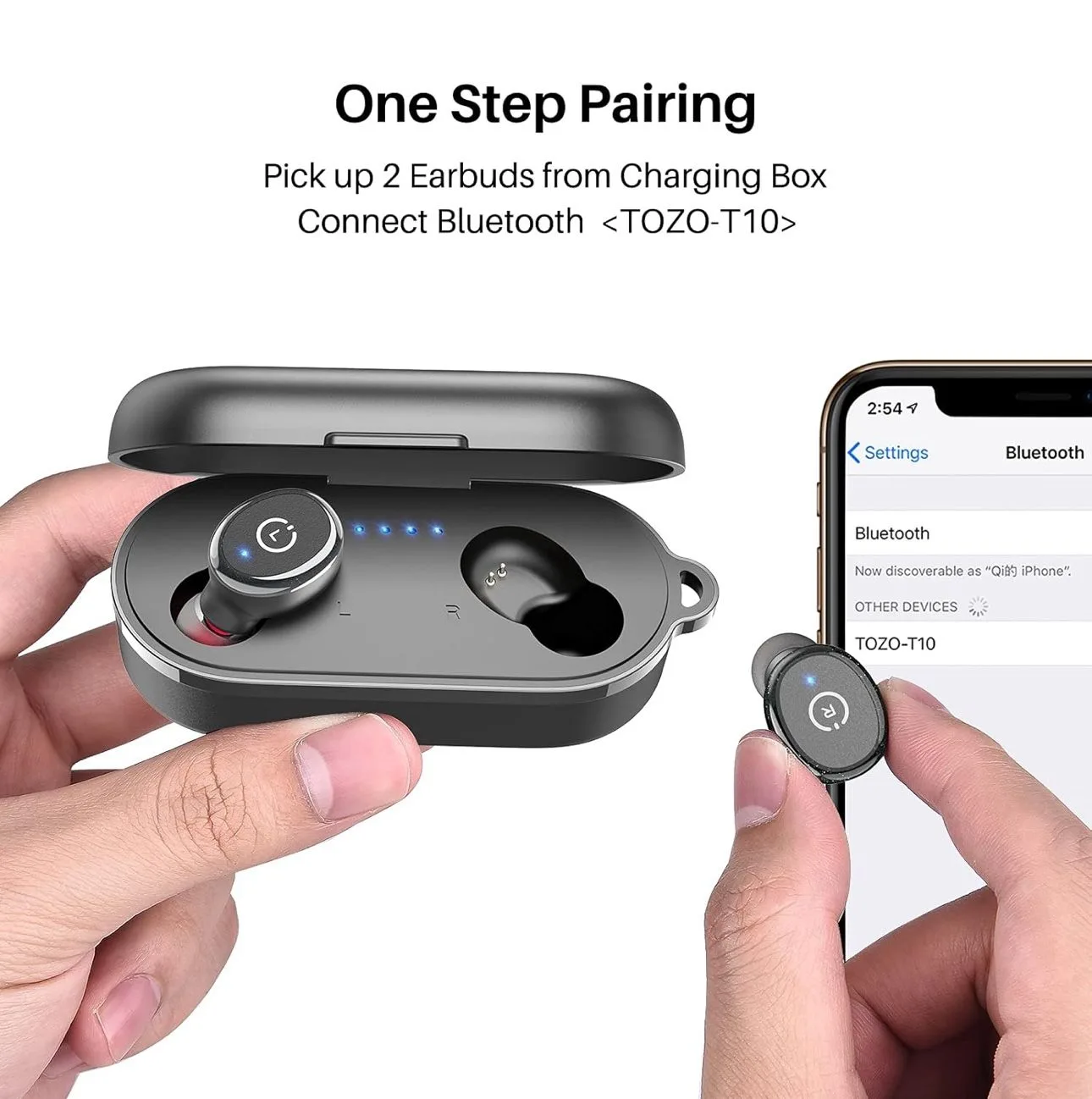 T10 True Wireless Bluetooth 5.3 Earbuds image indicator(8)