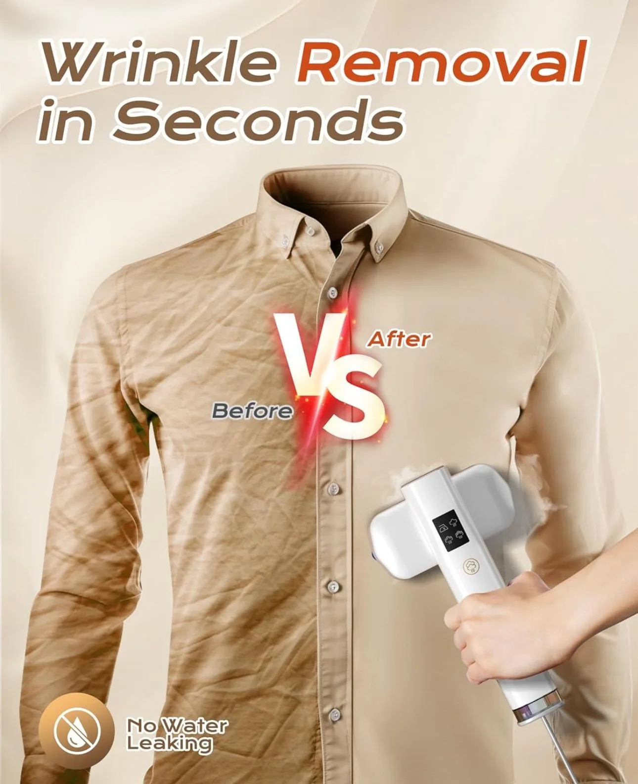 Steamer for Clothes image indicator(3)