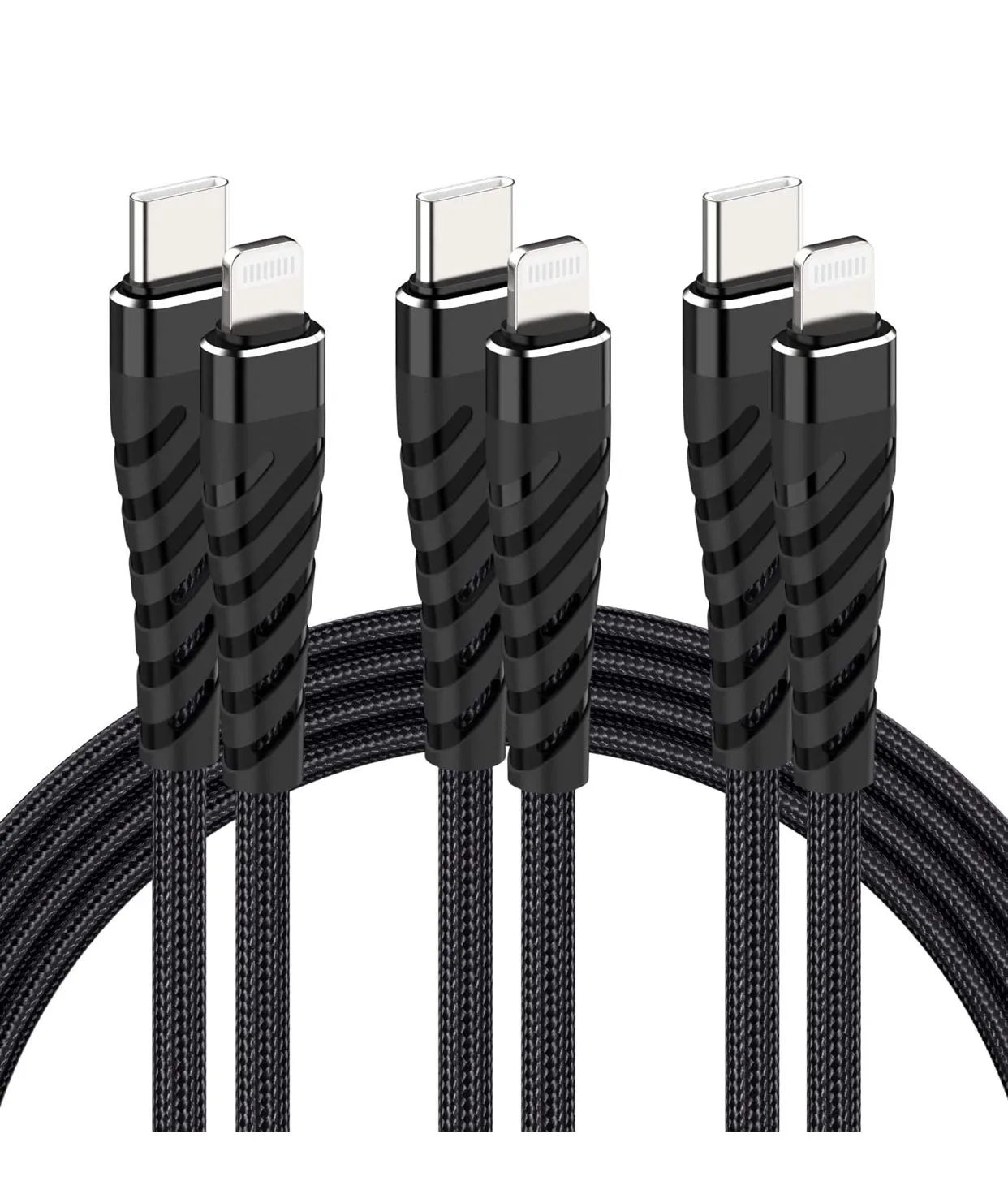 USB C to Lightning Cable 6ft 【3Pack-6ft】 thumbnail