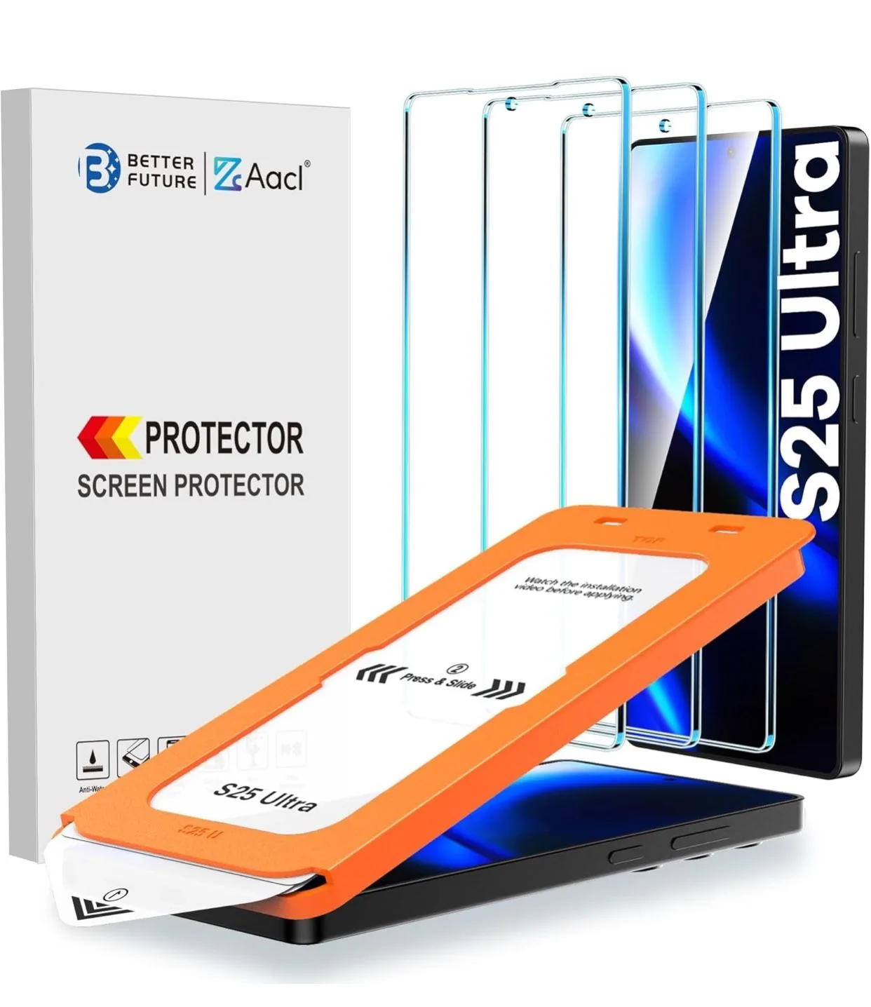 3-Pack for Samsung Galaxy S25 Ultra Screen Protector
