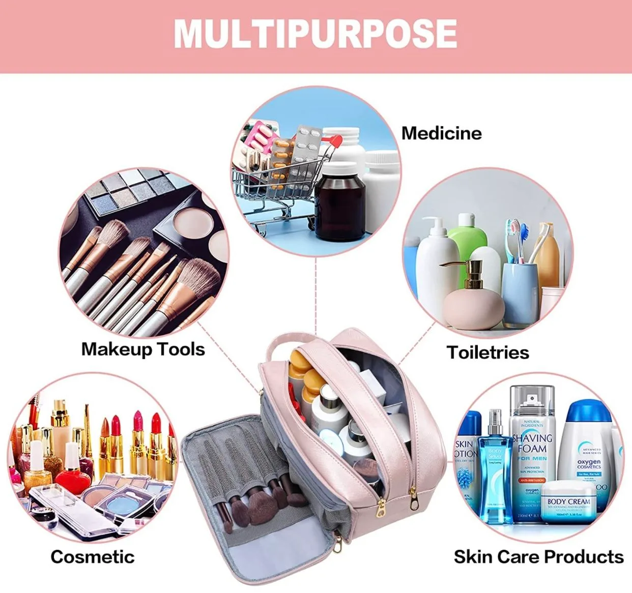 Travel-Essentials Toiletry Bag image indicator(4)