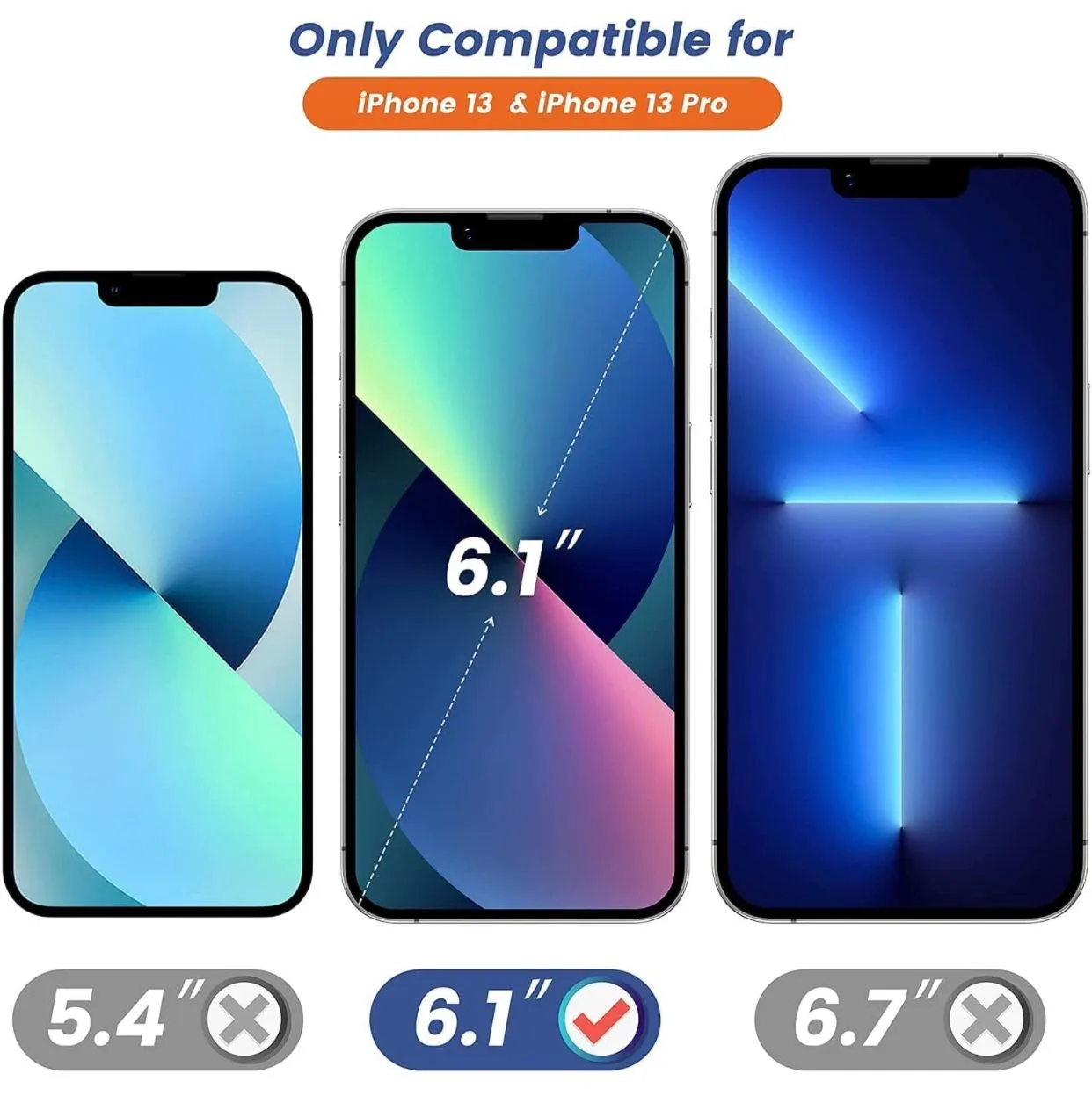 iPhone 13 Screen Protector/iPhone 13 Pro Glass Screen Protector image indicator(2)
