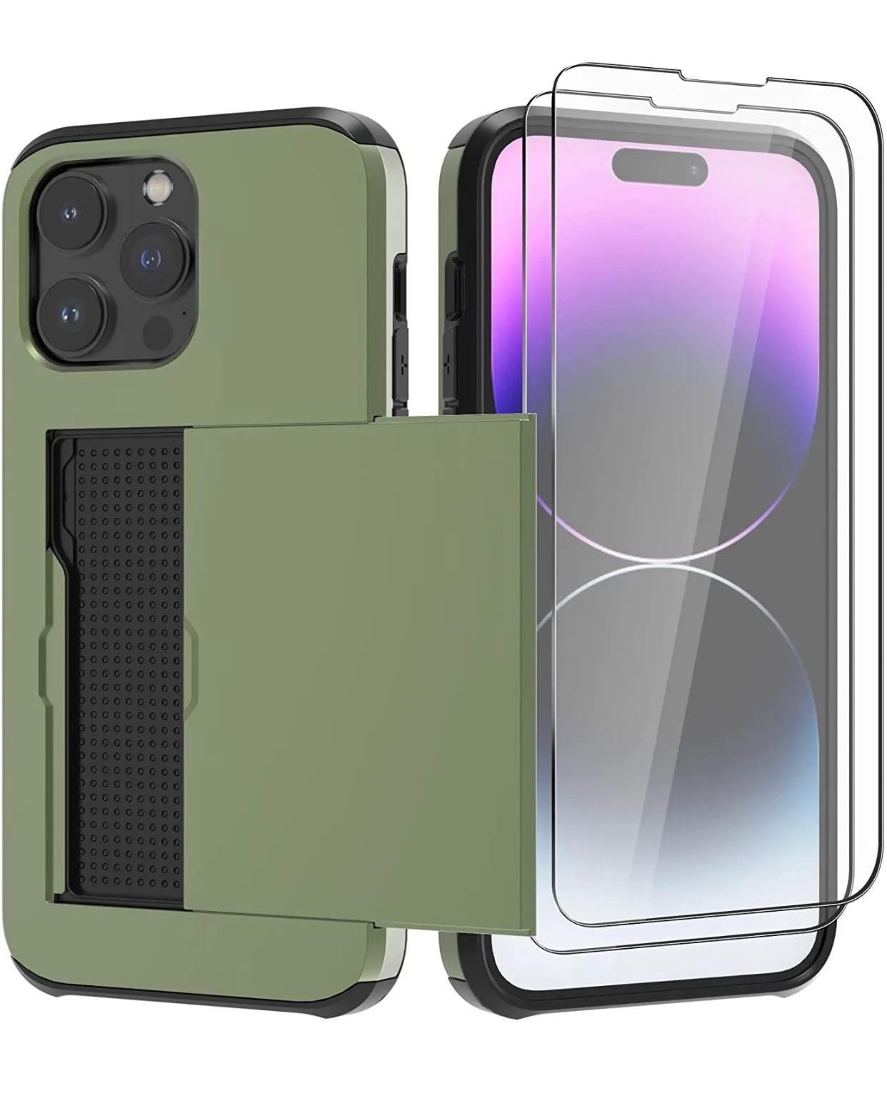 iPhone 14 Pro Wallet Case with Card Holder thumbnail